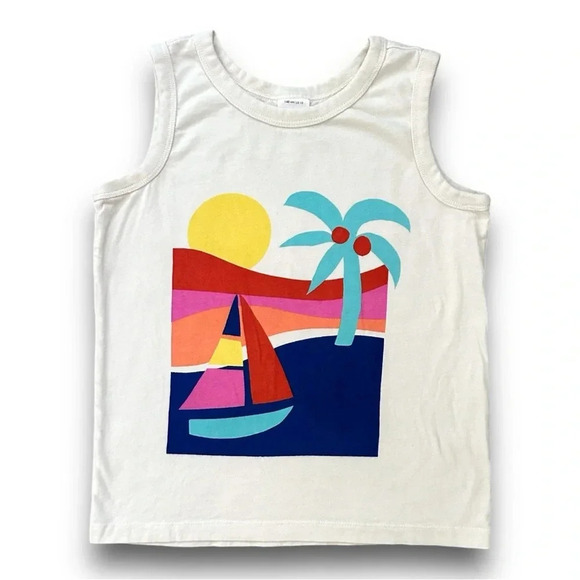 Hanna Andersson | Graphic Tank in Cotton Jersey (10) 🌴 - Picture 2 of 6